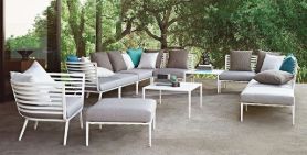 Durable patio upholstery