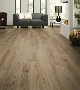 Matte finish flooring