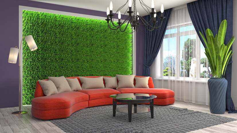 How To Fix Artificial Grass On Wall